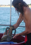 Ian with amphora